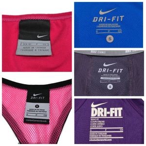 Set of 5 Nike Tops (Women’s Small Athletic Tops)